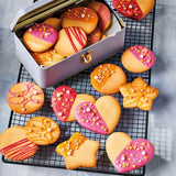 Funcakes Mix Für Kekse: Einfach Zu Verwendende, Knusprige Und Knusprige Kekse, Perfekt Zum Dekorieren Mit Fondant- Oder Royal Icing, Auch Als Tortenkruste Geeignet, Halal., 1 Kg Mix para hornear y cocinar Naty Shop