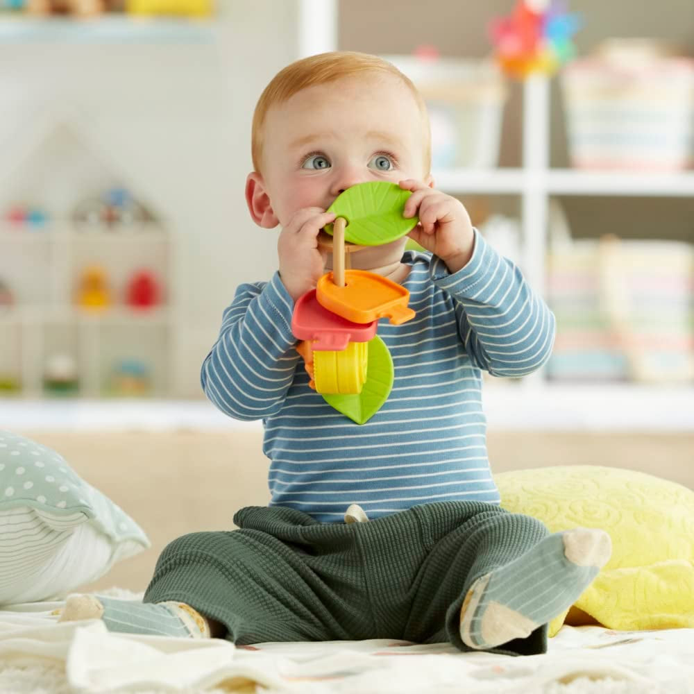 Playskool Mis primeras llaves, juguete sensorial con estructuras y sonidos para bebés a partir de 3 meses (Exclusivo Amazon) Juguetes Bebé Naty Shop