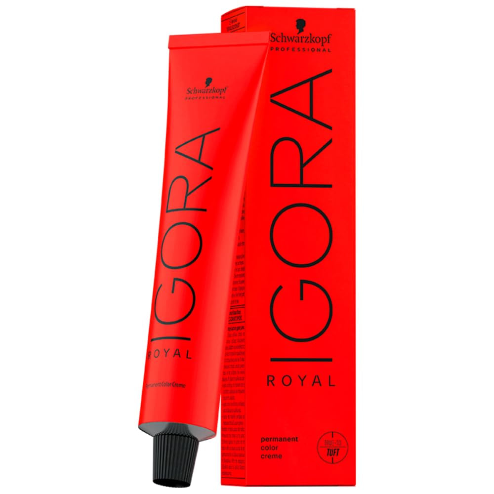 Schwarzkopf IGORA Royal Premium Hair Color 3-0 castaño oscuro, 1 paquete (1 x 60 ml) Tinte para el cabello Naty Shop Título predeterminado