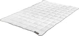 Badenia Trendline Clean Cotton Edredón ligero para verano, 135 x 200 cm, certificado Oeko-Tex, producido según el estándar de calidad alemán Edredones y colchas Naty Shop Blanco 135 x 200 cm