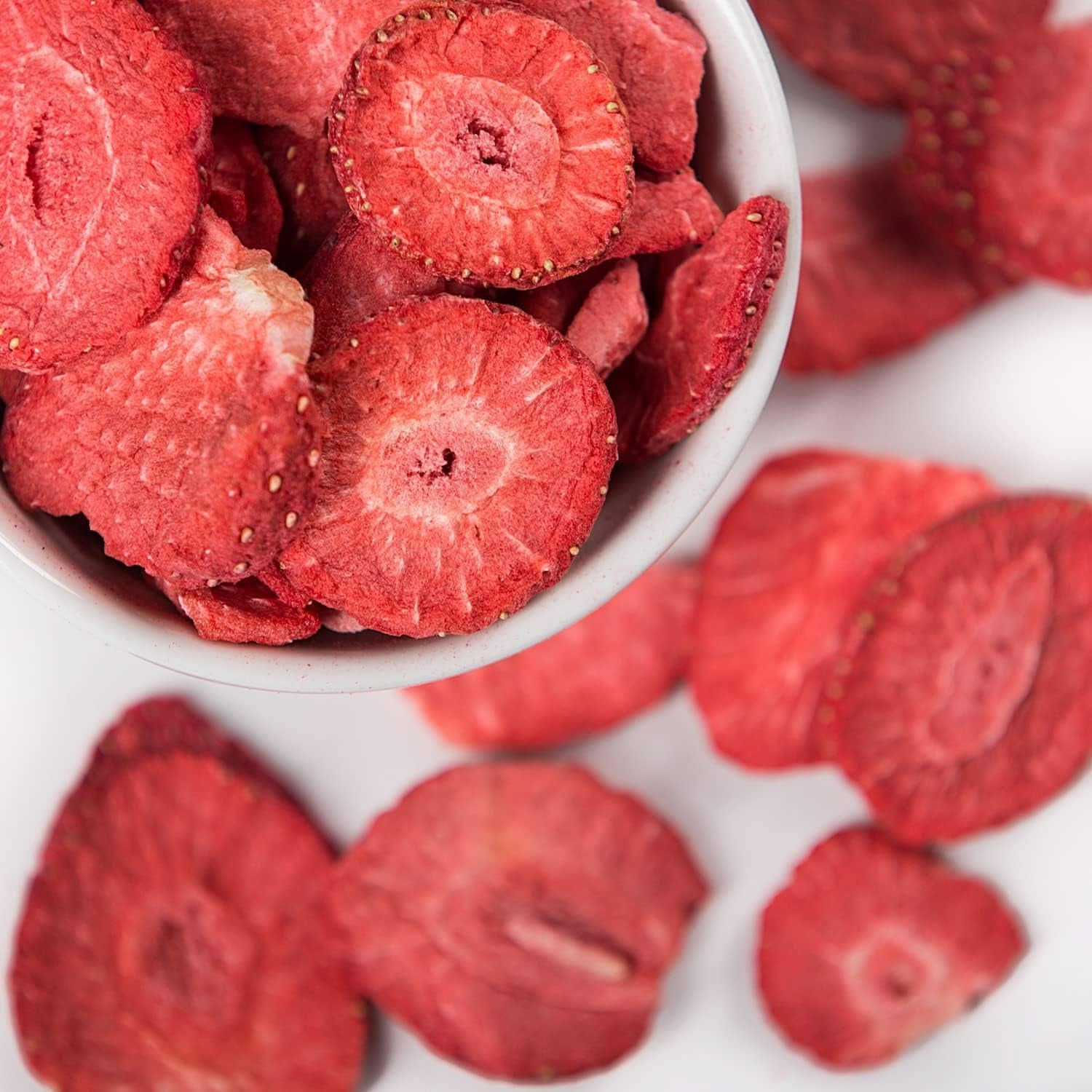 Seba Garden Premium, deliciosas fresas mediterráneas secas, no transgénicas y veganas Productos secos Naty Shop
