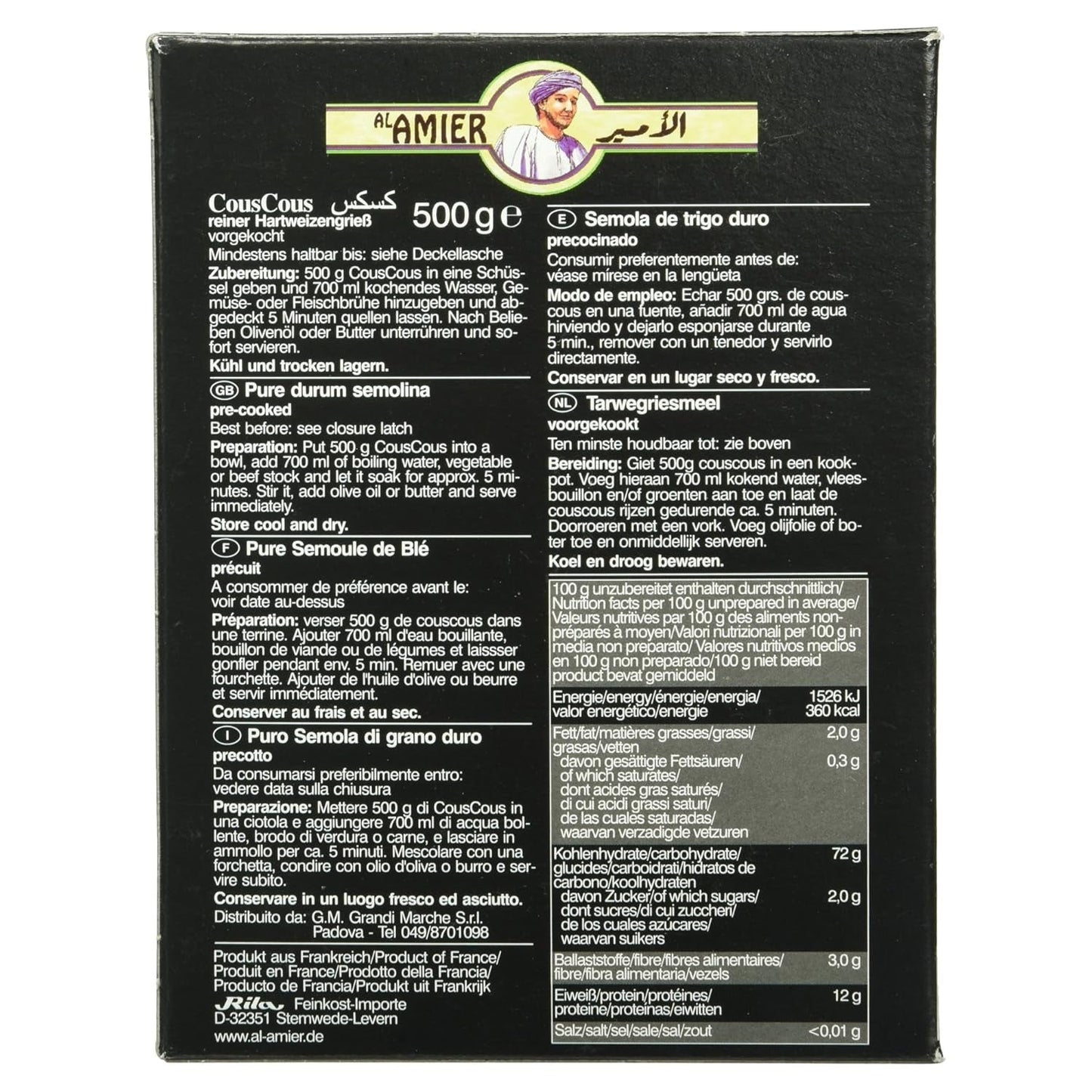 Cuscús 500g