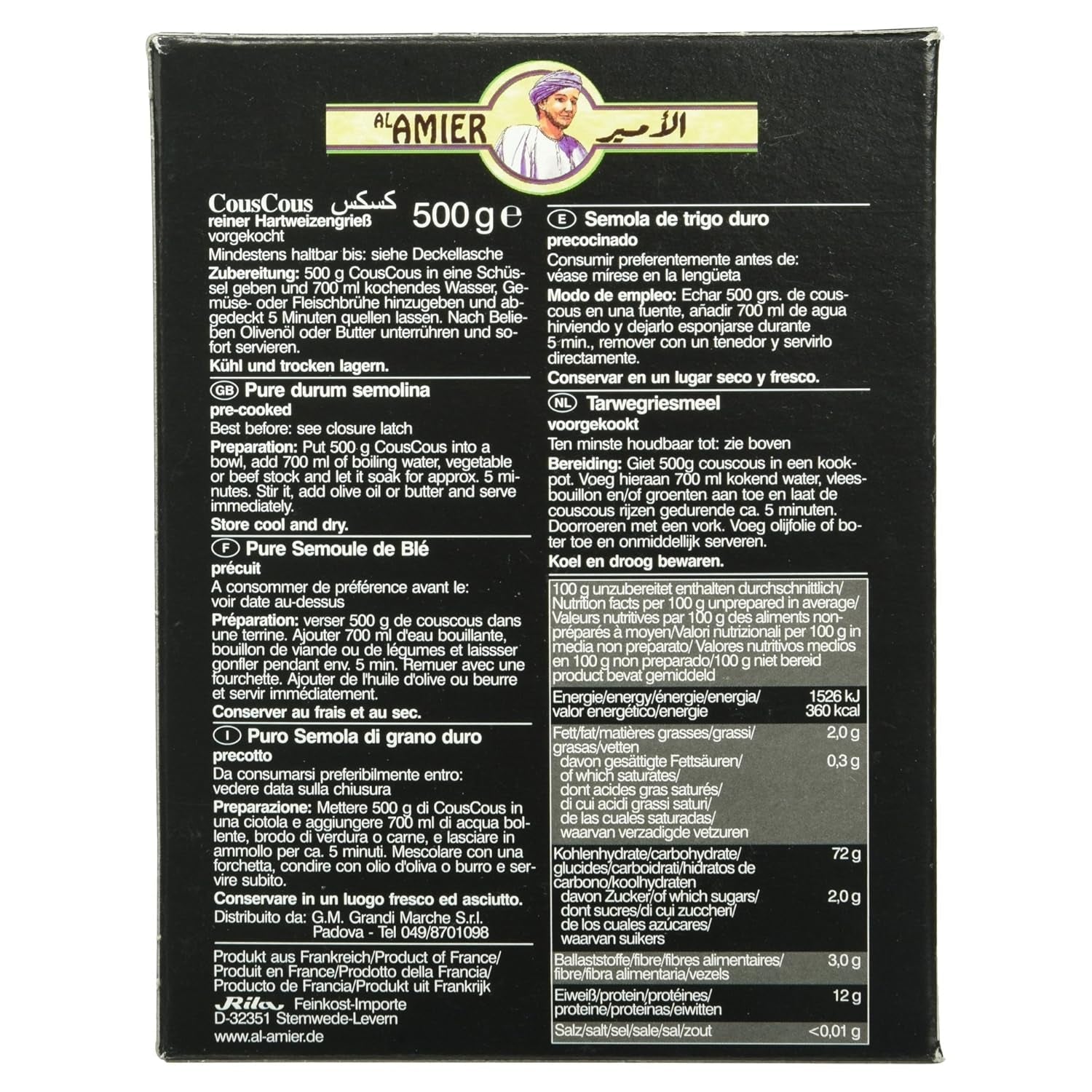 Cuscús 500g