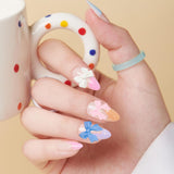 500 piezas 3D Nägel Charm Schleifen Charms Nägel Nail Art Charms Schleife Nagel Charms Nägel Nail Art Schleifen Nageldekorationen Mit Aufnahmewerkzeug Für Frauen und Mädchen Nagel-Diy-Zubehör