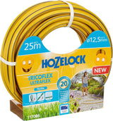 HOZELOCK - Manguera Tricoflex Ultraflex Ø 12,5 mm (1/2") 20 M: Manguera de jardín flexible, resistente a la intemperie, resistente a torceduras y dobleces, fabricada con un 40% de PVC reciclado [117002], amarilla