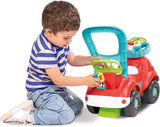 Clementoni - 17747 - Nicolò Go Go 3 en 1 - Coche de montar, altavoz electrónico de aprendizaje, primeros pasos, luces y sonidos, juego para niños de 1 año - Made in Italy Bebe Toys Naty Shop