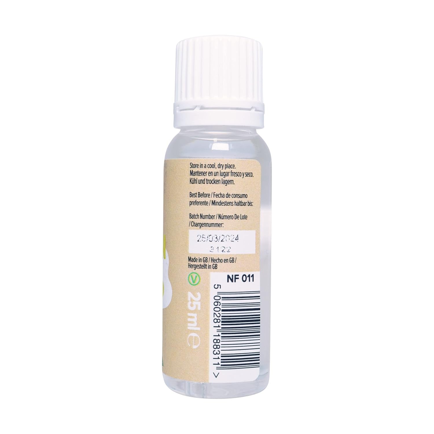 Sabor limón 100% natural, 25 ml (pack de 2) Edulcorantes Naty Shop