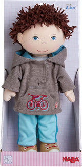 HABA 306528 - Muñeca Lian - Muñeco de peluche para niños a partir de 18 meses para jugar y abrazar fabricado en materiales suaves - Tamaño: 30 cm Naty Shop Muñecas