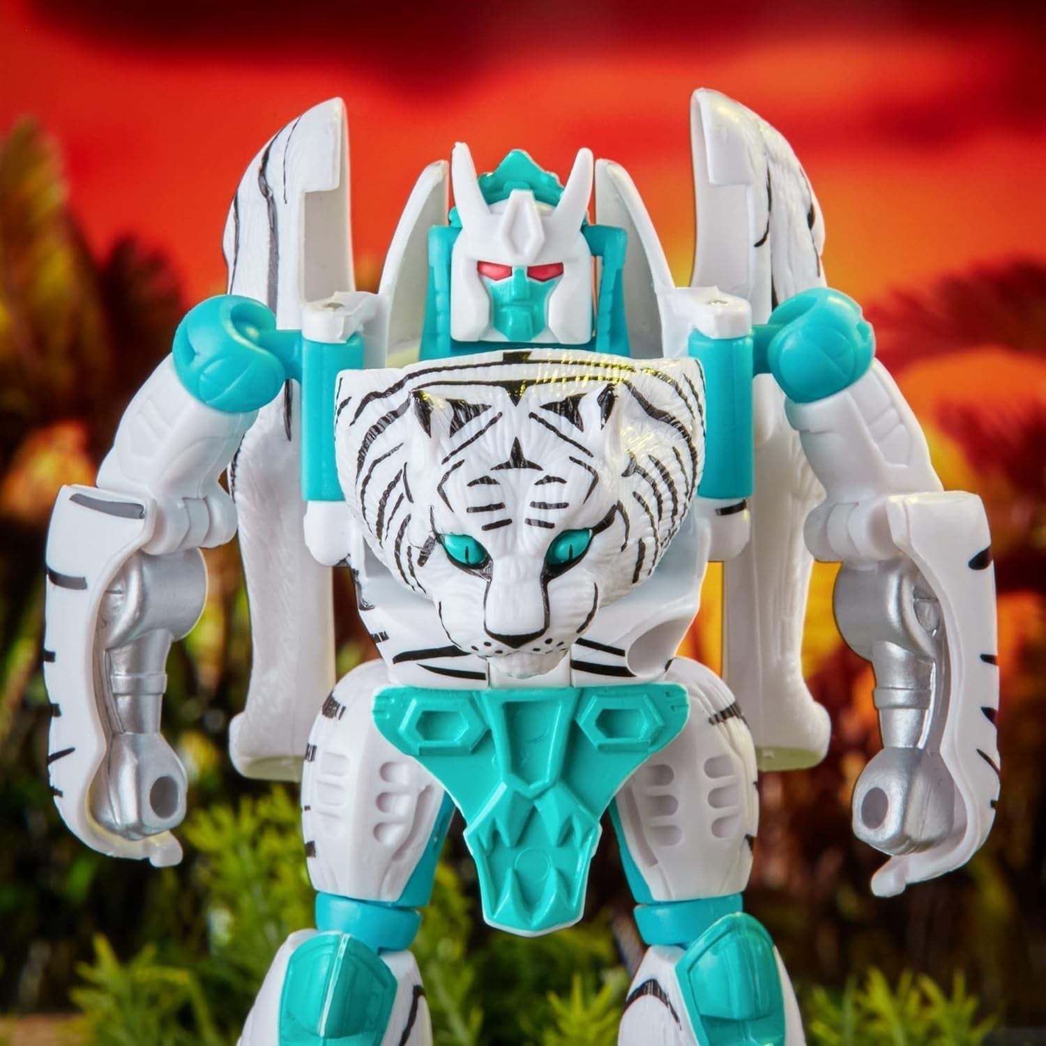Transformers Toy Vintage Beast Wars, figura de acción de Tigatron para coleccionar (12,5 cm), para adultos y niños mayores de 8 años, F4225, multicolor, figuras de acción de talla única Naty Shop