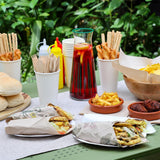 Tipo de mesa | 100 Paquetes a Granel Servilletas de Papel Reciclado Suaves Servilletas de Fiesta Desechables Marrón Adecuadas para Uso Diario Kraft Ecológico Sin Blanquear Compostable Hecho en la UE 2 Capas 33cm