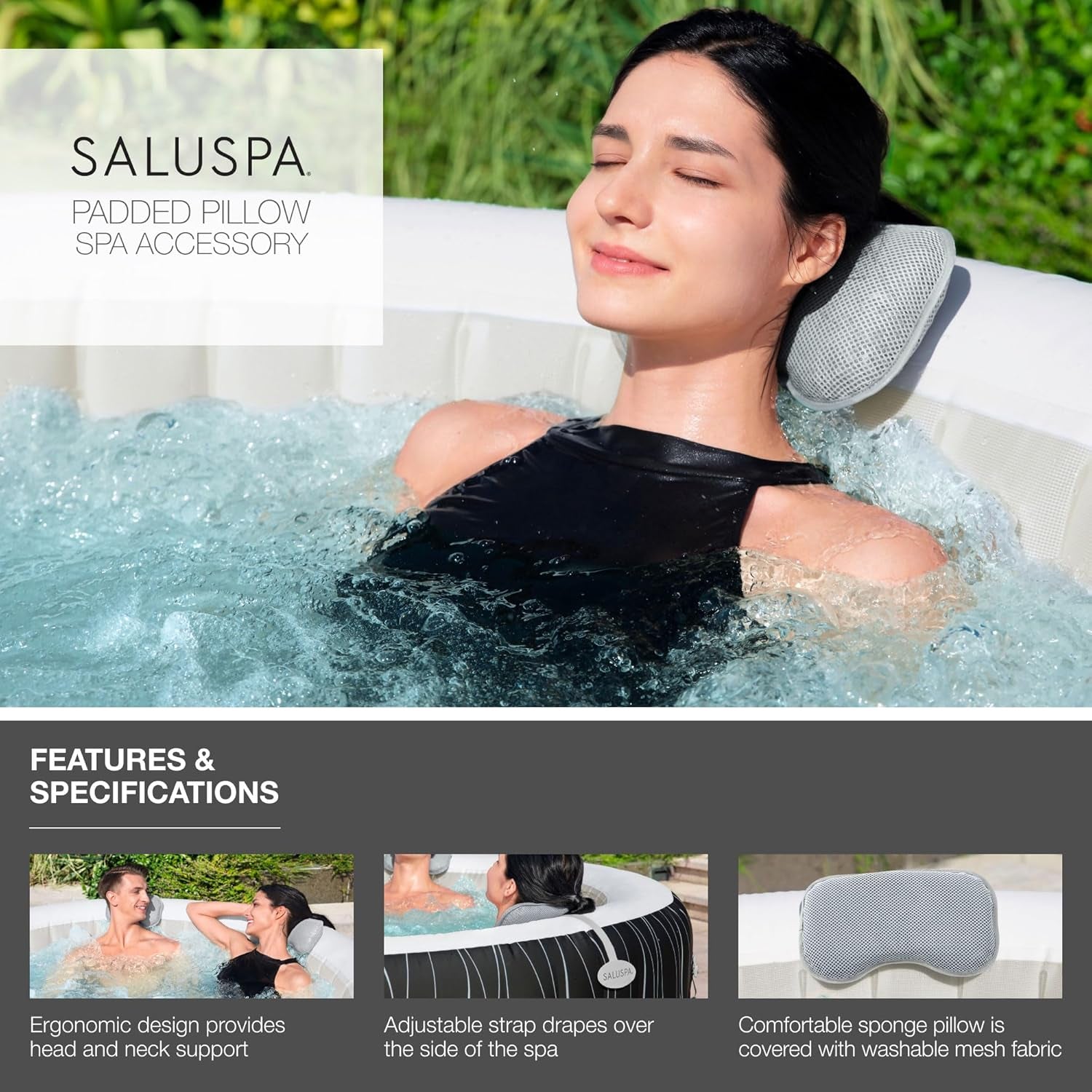 Bestway 1060316NAX22 Spas y Accesorios, Gris