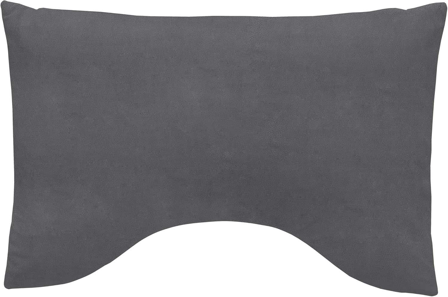 Traumnacht Exklusiv almohada especial para dormir con espuma viscoelástica, 40 X 60 cm, gris, certificado Oeko-Tex, producida según el estándar de calidad alemán Naty Shop almohadas estándar Gris 1 pieza (1 paquete)