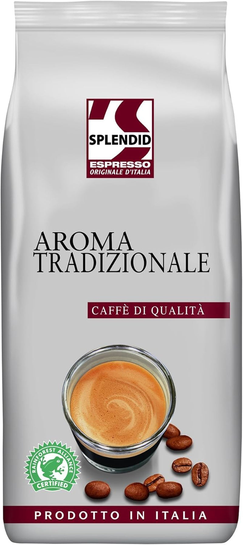 Sabor tradicional Splendid Espresso, 8 x 1000 g = 8,00 kg