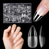 Uñas Artificiales Cortas 500 Piezas Puntas De Uñas De Gel Suave De Cobertura Completa Para Uñas De Gel 12 Tamaños Puntas De Uñas Prepulidas Para Uñas De Gel Uñas Artificiales Cortas Extensiones De Uñas De Ataúd Con Caja