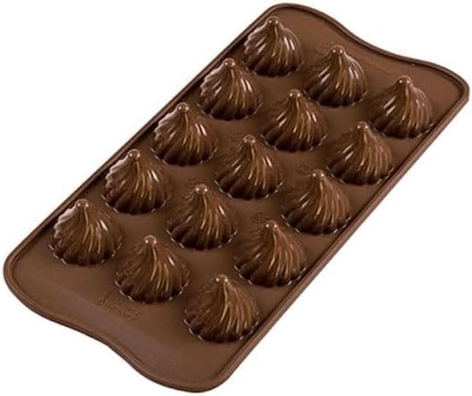 Silikomart 199384, Molde Chocolate 3D Cocina Llama Naty Shop