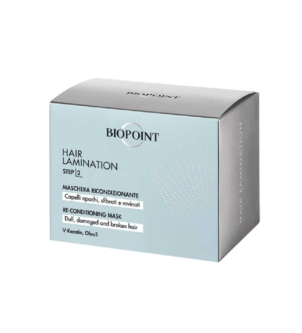 Laminación Capilar Paso 2, Mascarilla Reparadora 200 ml, 6.7 Fl Oz Mascarilla Capilar Made in Italy Naty Shop