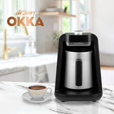 MÁQUINA DE CAFÉ TURCA Arzum OKKA RICH SPIN PRO (cromada)