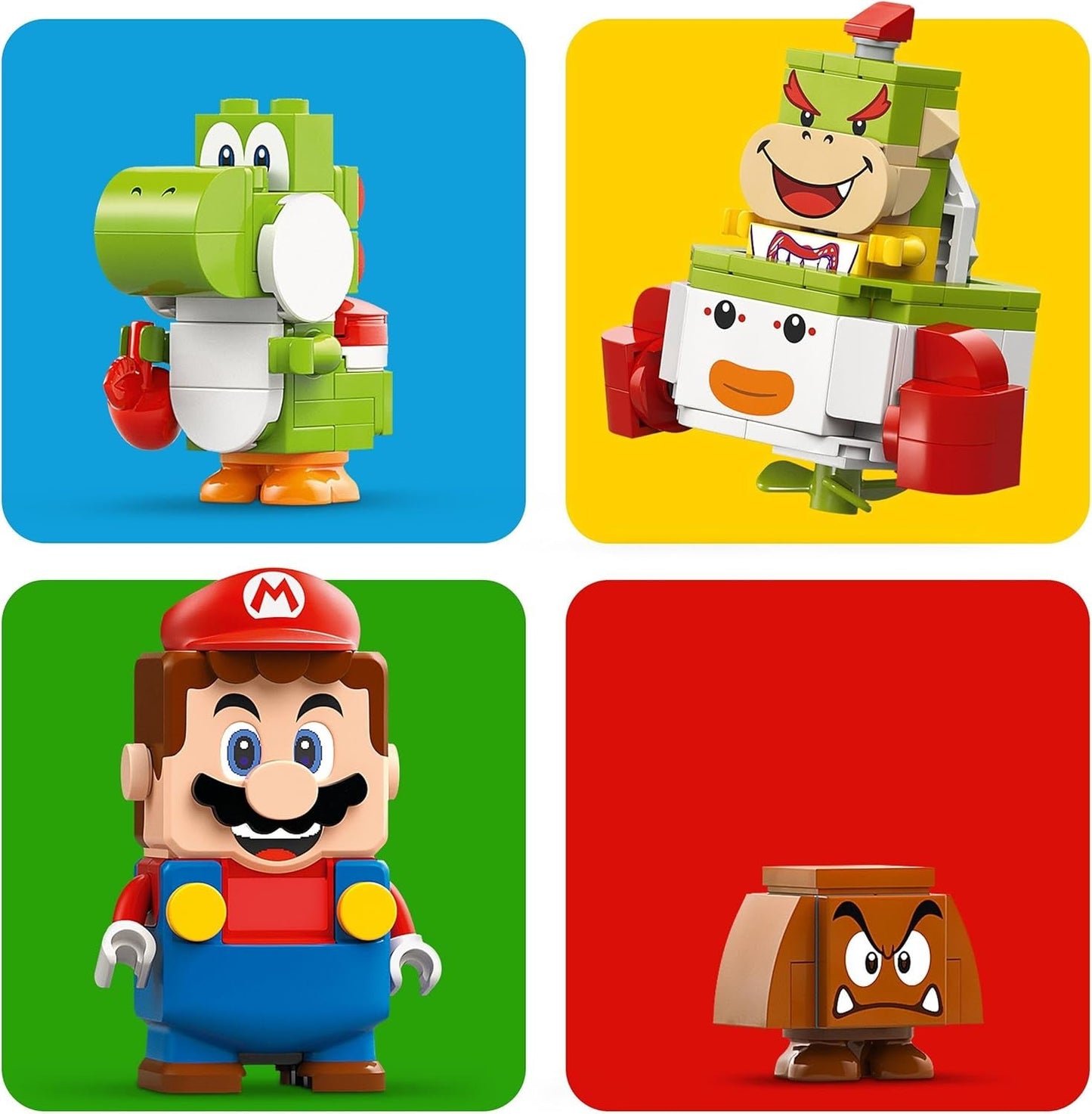 LEGO Super Mario Adventure con Mario interactivo, juego de carrito de payaso juvenil, Yoshi de juguete, regalo de Nintendo para niños, niñas y jugadores de 6 años en adelante 71439 Juegos de construcción Besuche den LEGO-Store