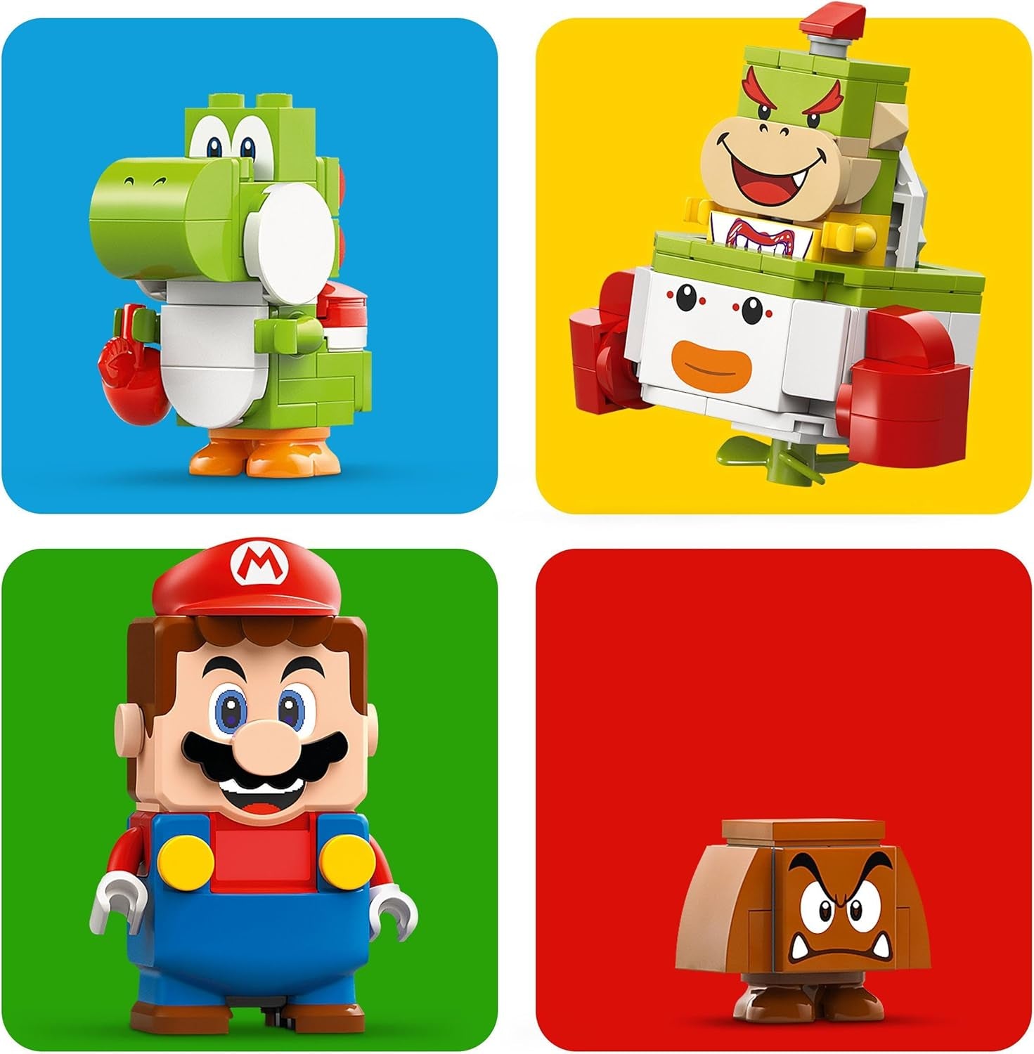 LEGO Super Mario Adventure con Mario interactivo, juego de carrito de payaso juvenil, Yoshi de juguete, regalo de Nintendo para niños, niñas y jugadores de 6 años en adelante 71439 Juegos de construcción Besuche den LEGO-Store
