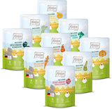 MjAMjAM - Premium Nassfutter für Katzen - Caja Chicks & Friends, paquete de 9 unidades (9 x 300 g), getreidefrei mit extra Fleisch