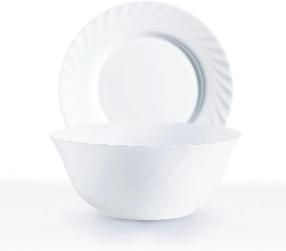 Juego de vajilla Dajar, blanco