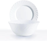 Juego de vajilla Dajar, blanco