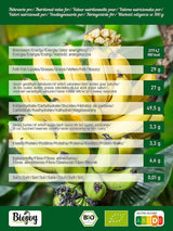 Chips de plátano ecológicos Biojoy (500 g), secos y sin azufre Naty Shop productos deshidratados