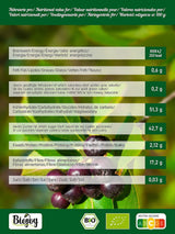Biojoy frutos de chokeberry ecológicos (1 kg), secos y enteros (Aronia melanocarpa) Productos deshidratados Naty Shop