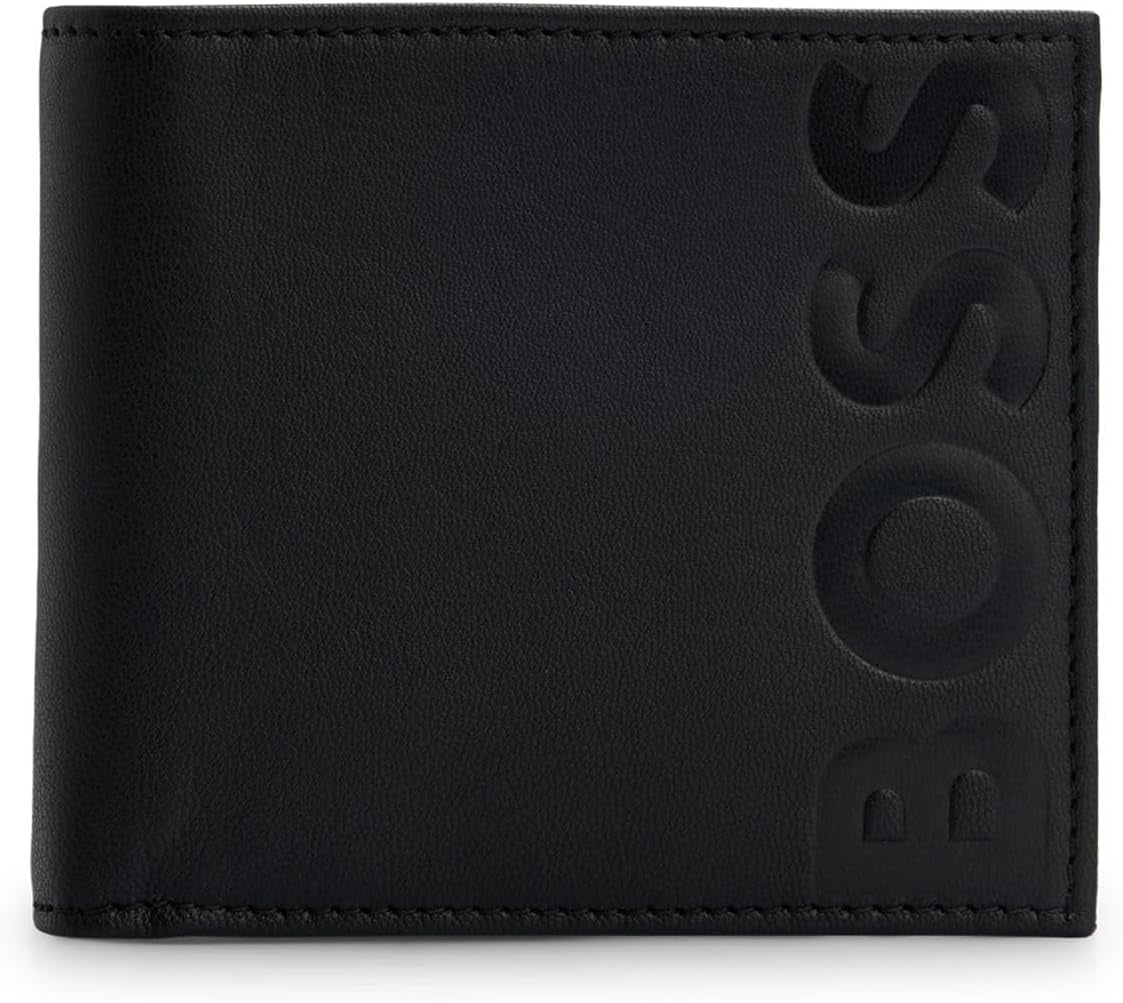 BOSS Big Bb_4 Cc Monedero para hombre Naty Shop Cartera para hombre Black1 Talla única