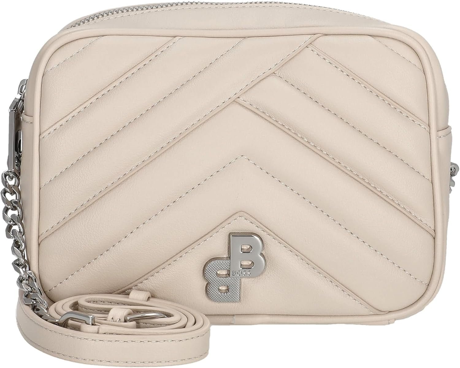 BOSS Evelyn Zip Crossb.n. Naty Shop Bolsos Bandolera Mujer Mediano Beige269
