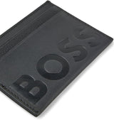BOSS Hugo Big Bb_s Tarjetero para Hombre, Black1, ONESI EU Carteras para Hombre Naty Shop