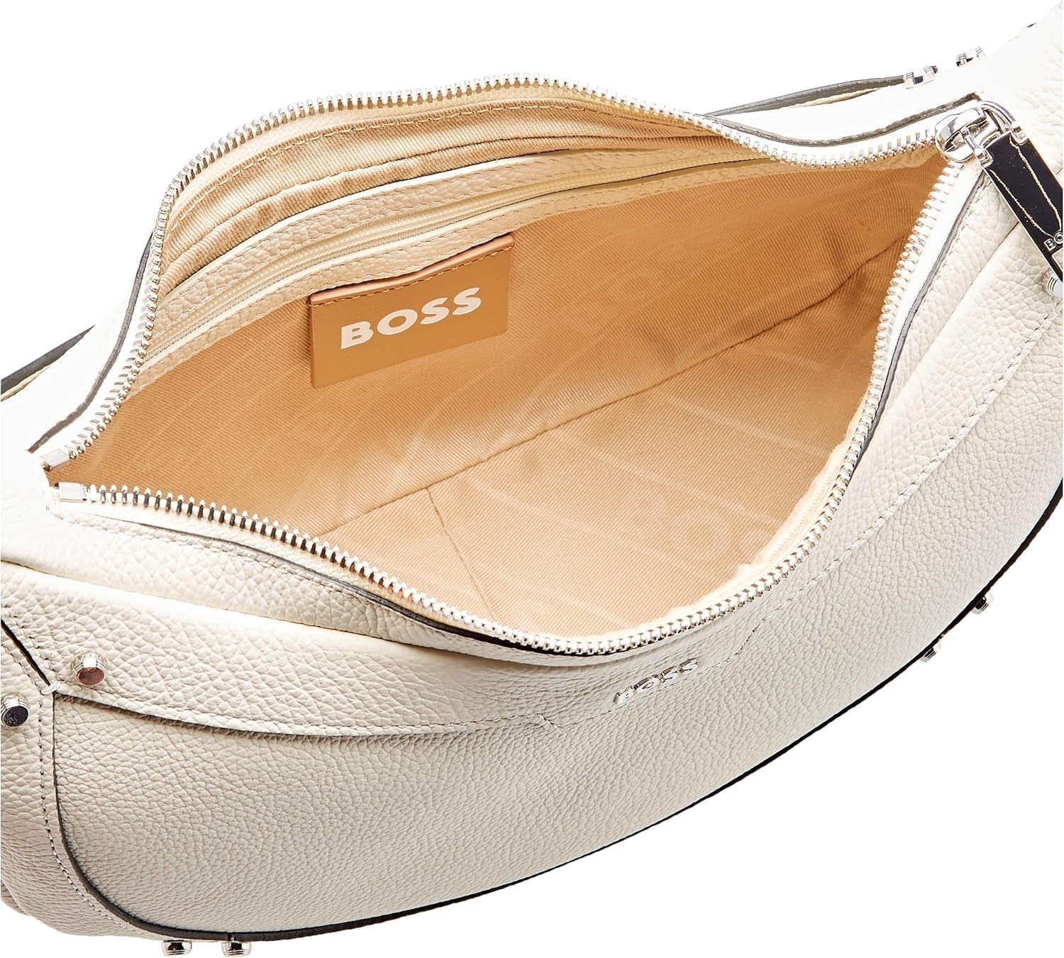 BOSS Ivy Hobo W. Hobo Mujer, Abierto Blanco114 Bolsos Mujer Naty Shop