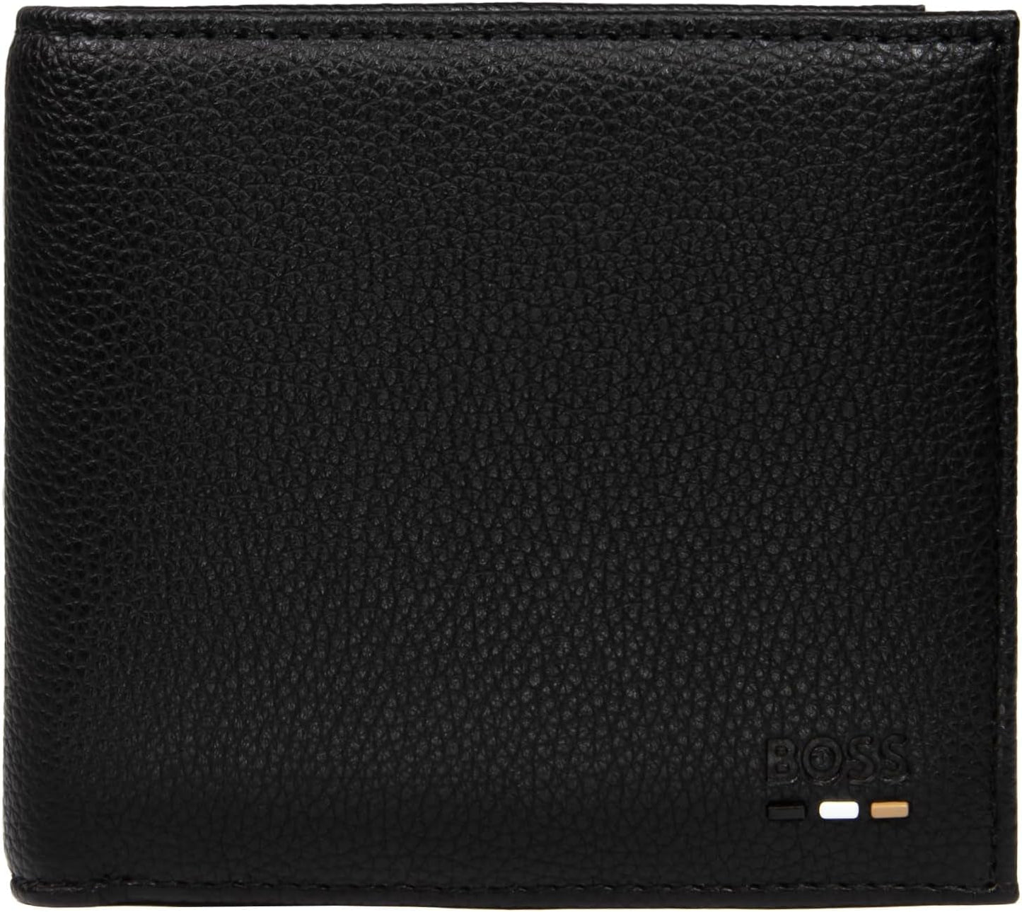 BOSS Cartera para hombre Monedero Ray Trifold Wallet Cartera para hombre Naty Shop Black1