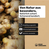 Bremer Gewürzhandel jengibre, trozos de frutos secos especiados, aromáticos, especiados, sin azufre, 1kg Productos deshidratados Naty Shop