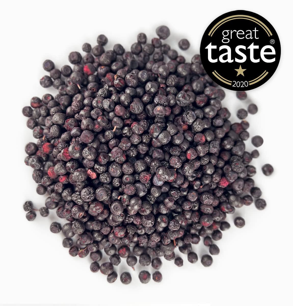 BRIX Arándanos liofilizados | Arándanos naturales, secos 95 g | Premio al Gran Sabor para los arándanos secos | Sin OGM, Sin Gluten, Vegano, Vitaminas Retenidas Naty Shop Productos Deshidratados