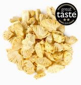 BRIX Piña liofilizada | Piña natural deshidratada 95 g | Frutos secos Great Taste Award, piña liofilizada | Sin OGM, Sin Gluten, Vegano, Vitaminas Retenidas Naty Shop Productos Deshidratados