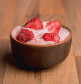 Fresas liofilizadas BRIX | Fresas naturales 75 g | Premio Gran Sabor para frutas secas y liofilizadas | Sin OGM, Sin Gluten, Vegano, Vitaminas Retenidas Naty Shop Productos Deshidratados