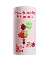 BUAH® Mezcla de frutas liofilizadas | cerezas, fresas, grosellas rojas y negras liofilizadas sin azúcar añadido | 100% fruta | vegano, sin gluten, sin lactosa (128g) Productos deshidratados Naty Shop Título predeterminado