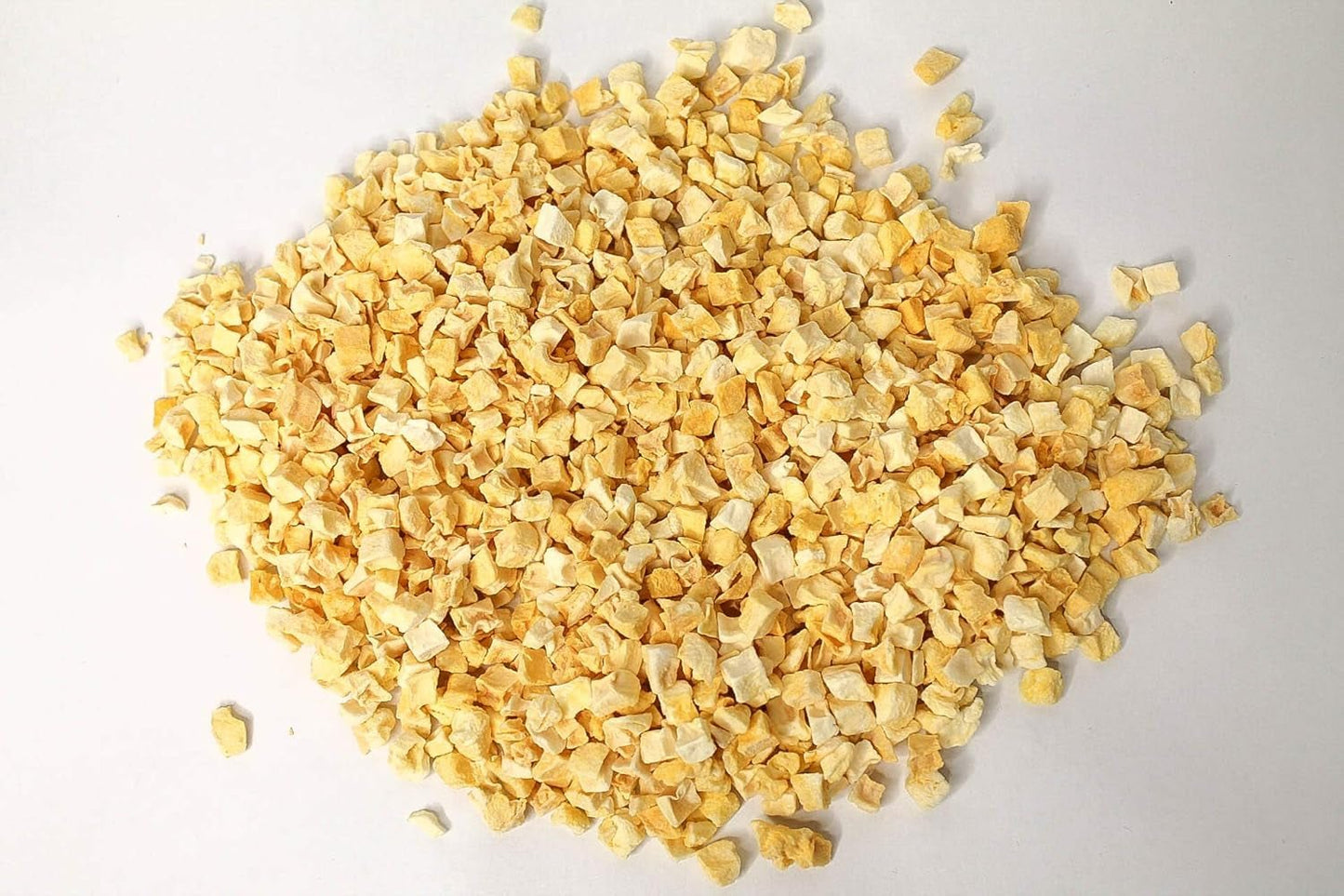 Mango liofilizado trozos 100g - Fruta liofilizada - Fruta seca liofilizada - Mango seco - Perfecto para snacks, repostería, muesli, batidos y postres Productos deshidratados Naty Shop