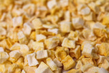 Mango liofilizado trozos 100g - Fruta liofilizada - Fruta seca liofilizada - Mango seco - Perfecto para snacks, repostería, muesli, batidos y postres Productos deshidratados Naty Shop