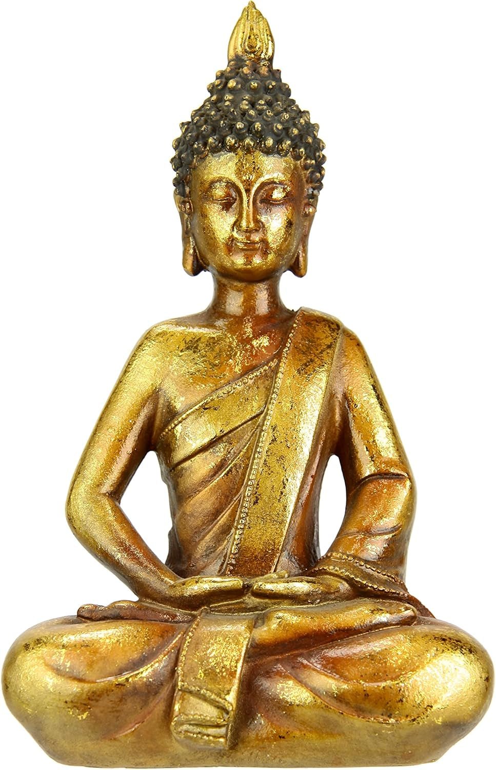 Figura de Buda meditar sentado estatua figuras escultura busto estatua ornamento Figura de Buda Decoración Feng Shui jardín terraza balcón decoración Estatua de Buda accesorio para el hogar Escultura de Buda figura de jardín Estatuillas y esculturas Naty Shop Aur Asesarea