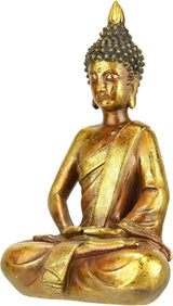 Figura de Buda meditar sentado estatua figuras escultura busto estatua ornamento Figura de Buda Decoración Feng Shui jardín terraza balcón decoración Estatua de Buda accesorio para el hogar Escultura de Buda Figura de jardín Estatuillas y esculturas Naty Shop