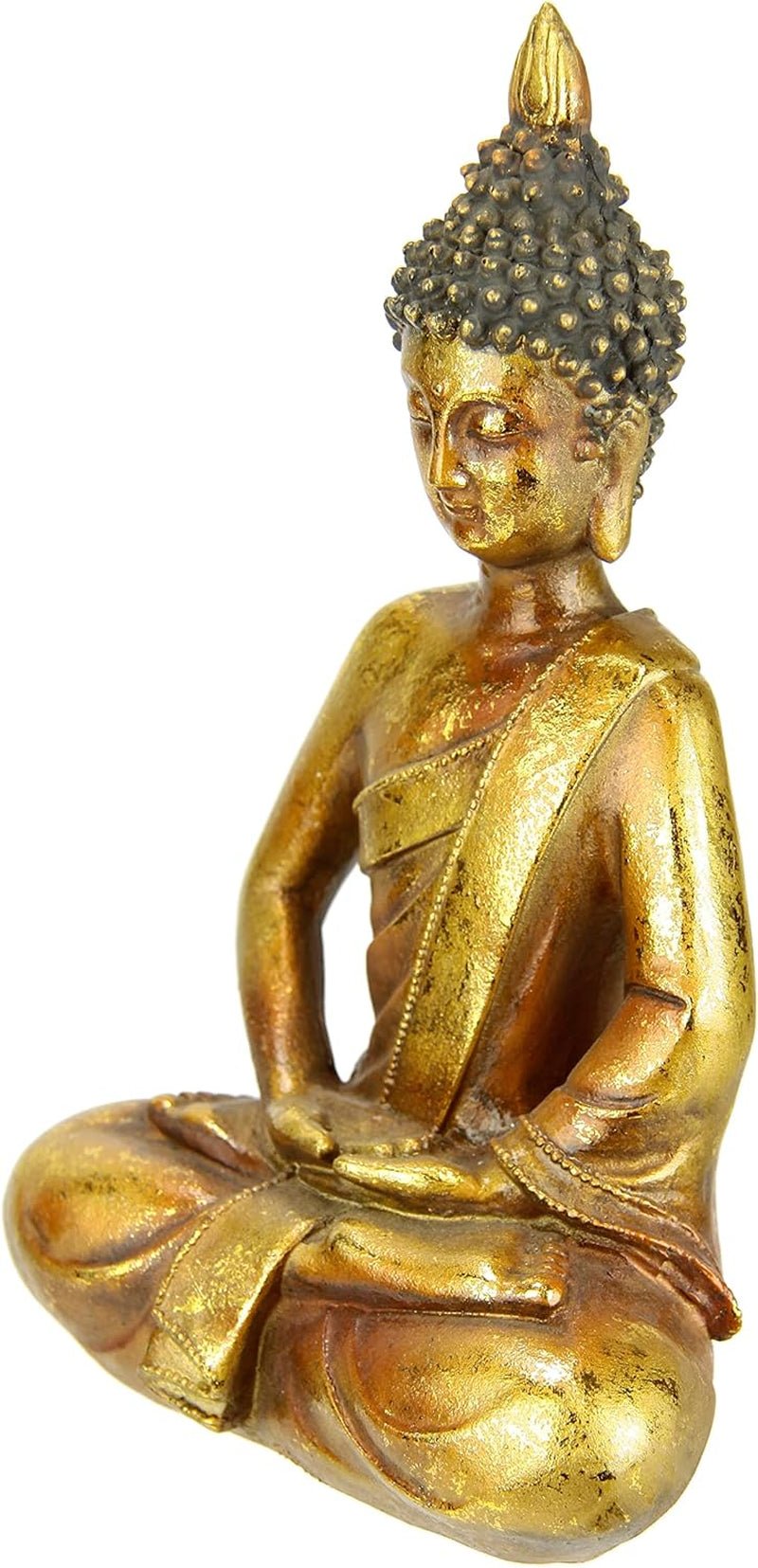 Figura de Buda meditar sentado estatua figuras escultura busto estatua ornamento Figura de Buda Decoración Feng Shui jardín terraza balcón decoración Estatua de Buda accesorio para el hogar Escultura de Buda Figura de jardín Estatuillas y esculturas Naty Shop