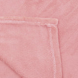HOMLA Manta polar roja mullida y cálida - para sofá y cama Manta cómoda Manta para sofá Manta para salón - fácil de mantener 150 X 200 cm Rosa Camas y mantas Besuche den HOMLA-Store