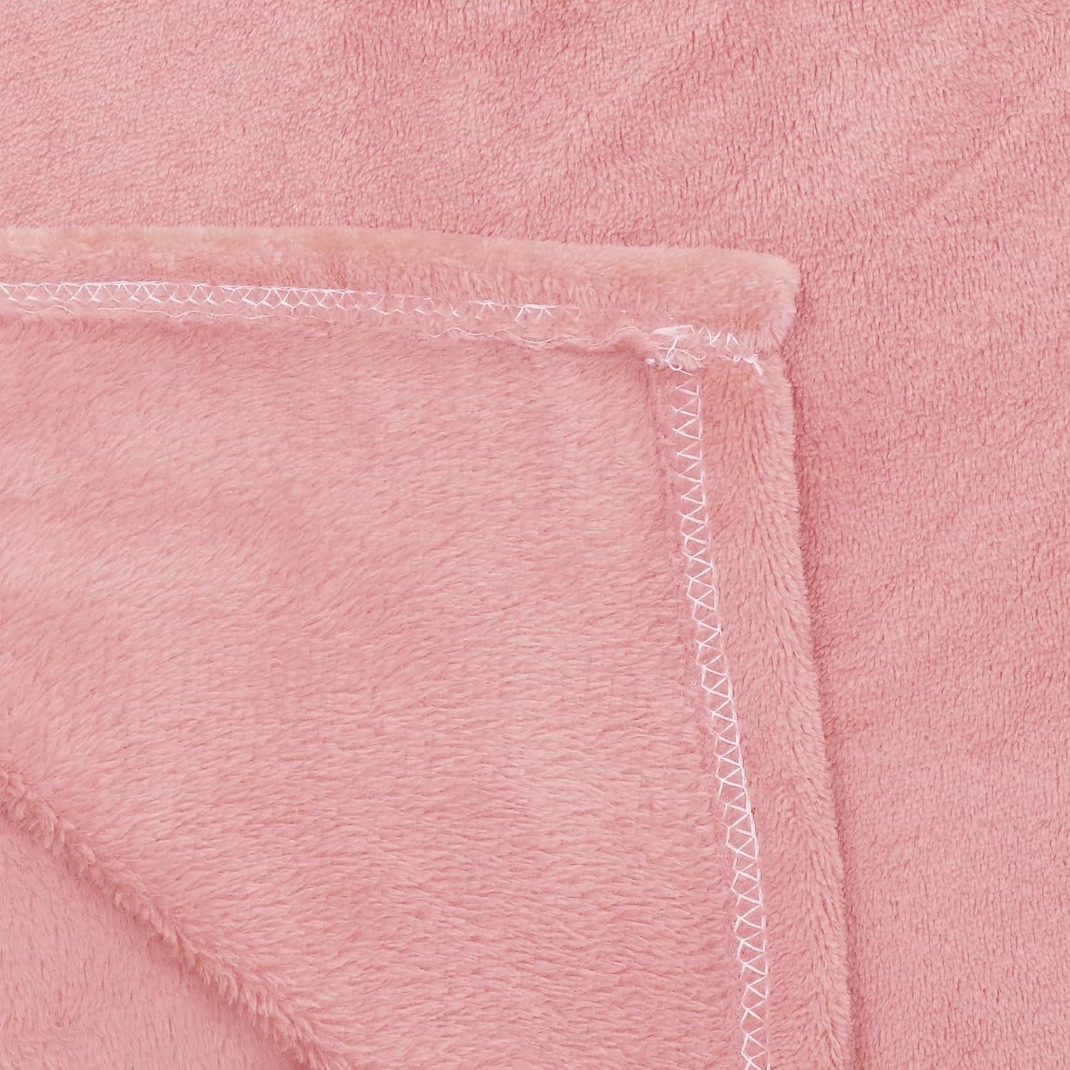 HOMLA Manta polar roja mullida y cálida - para sofá y cama Manta cómoda Manta para sofá Manta para salón - fácil de mantener 150 X 200 cm Rosa Camas y mantas Besuche den HOMLA-Store