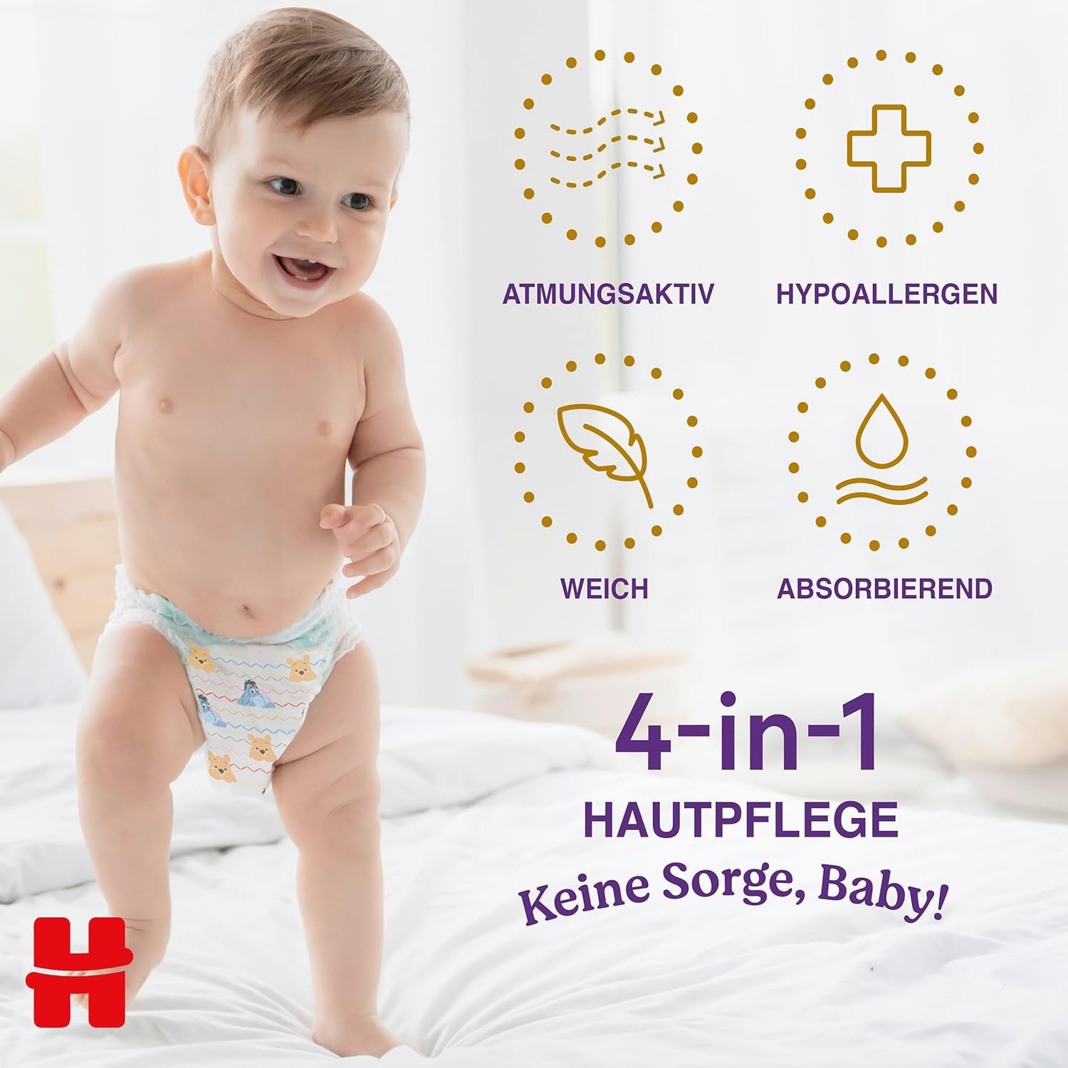 Huggies Extra Care Pants Diseño Disney Talla 5 68 Pañales (2x34) Caja Medio Mes
