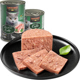 LEONARDO Comida Húmeda [6x800g Pato] | Comida húmeda para gatos sin cereales | Conservas Húmedas Completas