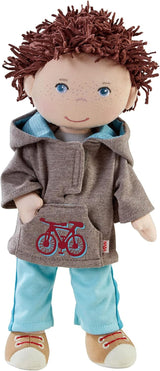 Muñeca HABA Lian - Muñeca de tela suave 30 cm, ideal para bebés y niños pequeños, lavable y fácil de vestir y desvestir, a partir de 18 meses - 1302109001