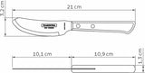 Tramontina PIZZA Besteck, Juego de 8 Piezas, Para 4 Personas, Rostfreier Edelstahl, Fsc-Zertifizierte Holzgriffe, Spülmaschinenfest Kitchen Naty Shop