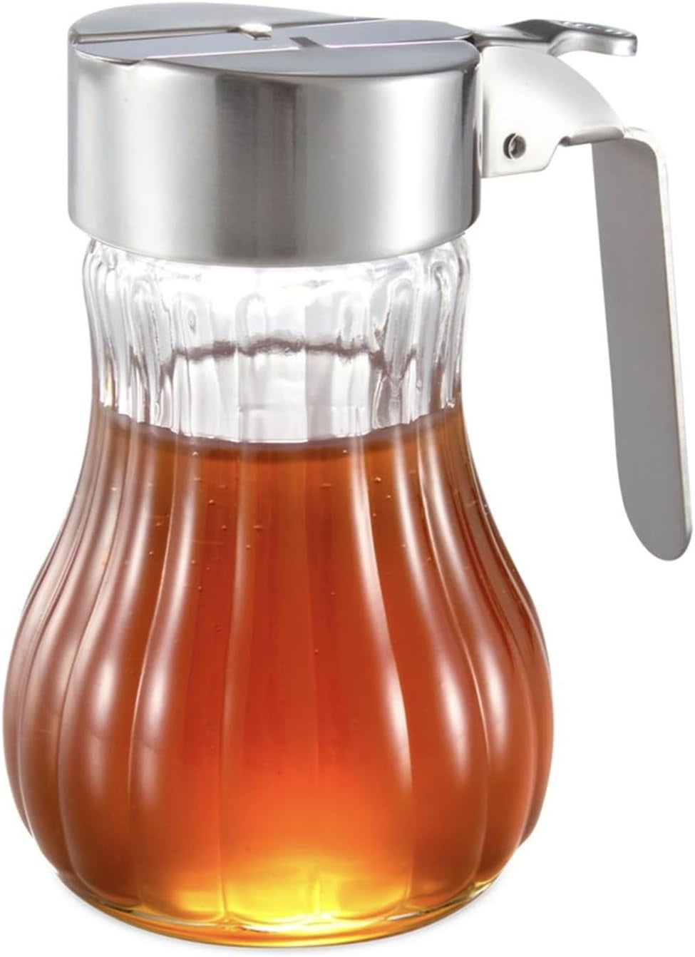 Tescoma CLASSIC Vaso para nata/miel 250 ml, acero inoxidable y cristal robusto, ideal para hogar y restauración, duradero y funcional
